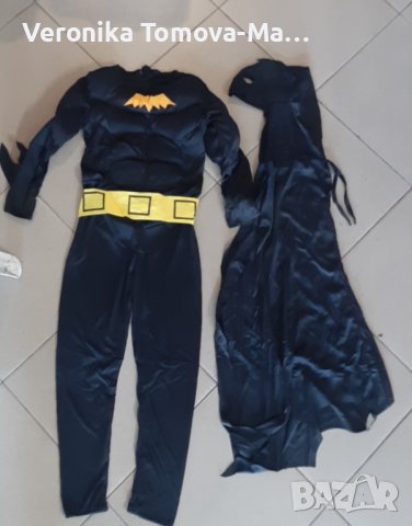 Батман с мускули и жълт колан, снимка 2 - Детски комплекти - 34619143
