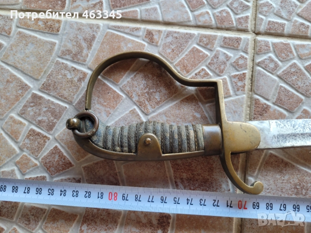 сабя, палаш, шпага, рапира, турска артилерийска сабя, снимка 10 - Антикварни и старинни предмети - 51702323