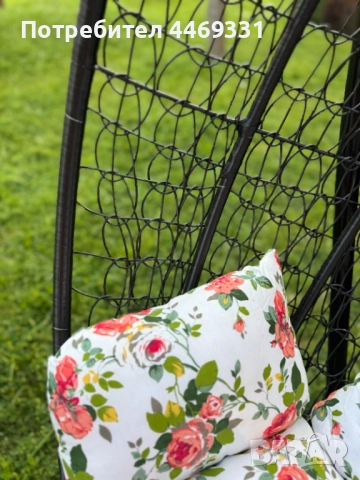 Градинска висяща люлка тип гнездо,яйце–Промоция! , снимка 2 - Градински мебели, декорация  - 52361713
