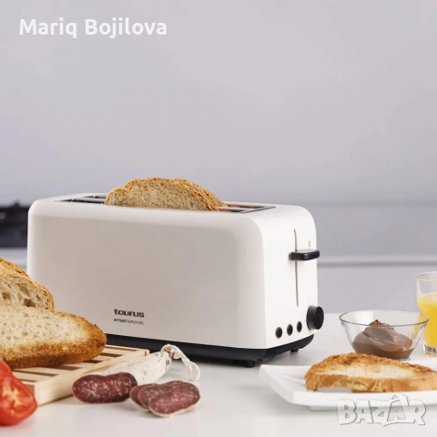 Тостер Taurus My Toast Duplo/ My Toast Duplo Cool, 1450W, снимка 3 - Тостери - 53601133
