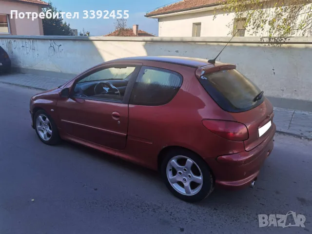 2003 Peugeot 206 1.6 16v 109k.c. На Части, снимка 3 - Автомобили и джипове - 48628469