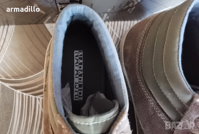 Продавам Кожени спортни обувки Napapijri №45, снимка 7 - Спортно елегантни обувки - 51909604