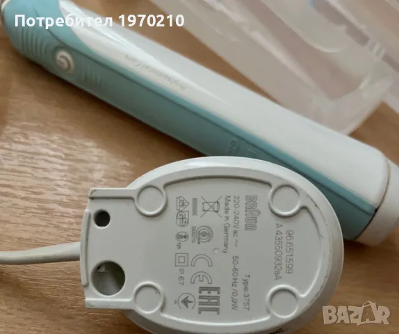Електрическа четка Oral-B + нов накрайник, снимка 2 - Друга електроника - 48267768