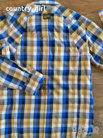 g-star tunnel louis shirt - страхотна мъжка риза, снимка 8 - Ризи - 26750765