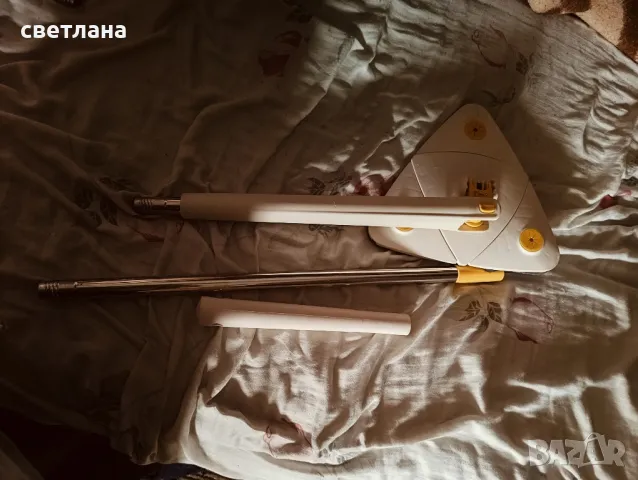 моп триъгълен въртящ на 360 - 2 броя са , снимка 8 - Мопове, кофи, четки и метли - 49709058