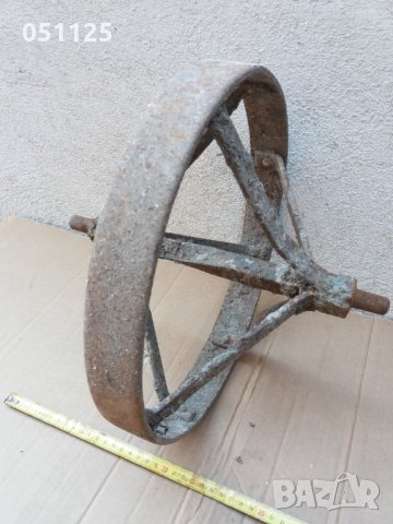 старо масивно ковано колело, желязо , снимка 9 - Антикварни и старинни предмети - 28636937