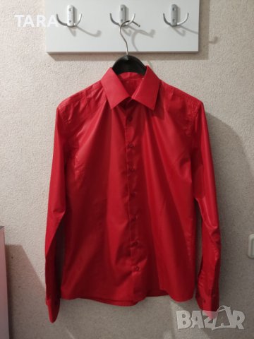 Официална мъжка риза - 35 лв Нова Размер S (37/38). 80% памук, 20% полиестер., снимка 1 - Ризи - 43575302