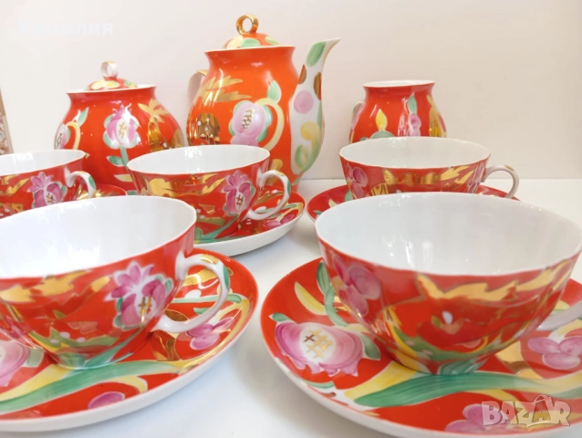 Руски порцелан , снимка 3 - Сервизи - 52635099