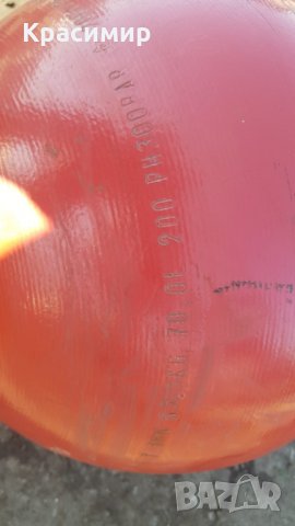 Метанова бутилка 83 литра или 14 кг метан събира , снимка 4 - Части - 28017748