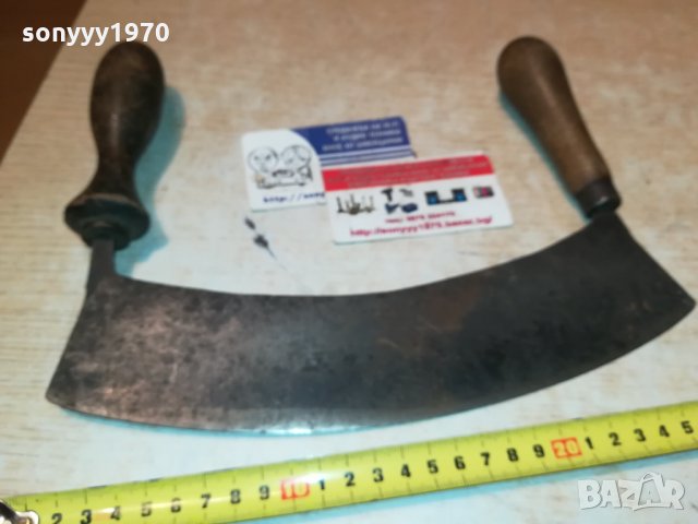 СТАР НОЖ ОТ ФРАНЦИЯ С ДВЕ ДРЪЖКИ 1112211943, снимка 15 - Антикварни и старинни предмети - 35107839