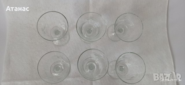 Кристални чаши за ракия , снимка 2 - Чаши - 43339964