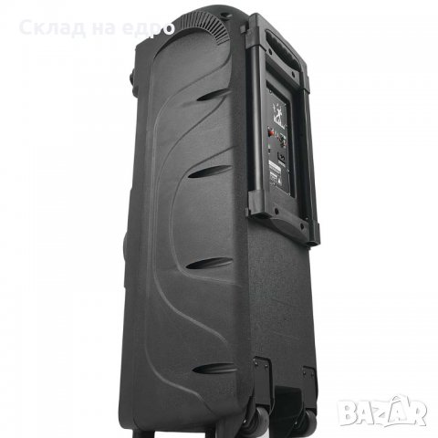 Мощност: 2x1500 W Активна Караоке Микрофон Колона Тонколона Tower Deck 2х10инча-1010SM, снимка 3 - Bluetooth тонколони - 28465920