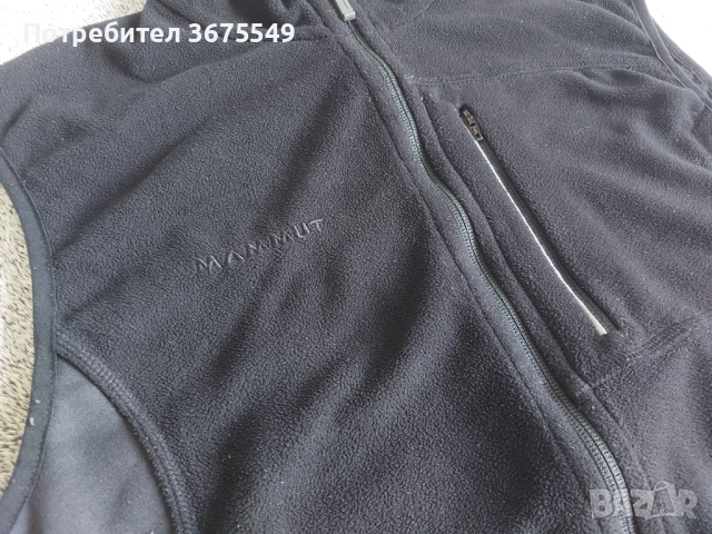 Флийс елек Mammut Fleece Vest - размер M, снимка 2 - Спортни дрехи, екипи - 52292830