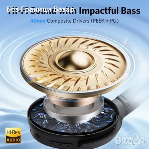 Нови Безжични слушалки ANC EarFun Wave Life Bluetooth 5.4 Hi-Res Bass, снимка 2 - Bluetooth слушалки - 49704279