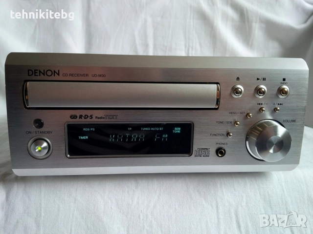 ⭐⭐⭐ DENON UD-M30 ⭐⭐⭐ Прекрасен CD ресивър с RDS/EON/PTY/PS/TA/RT/TP/CT , 2 х 20 вата