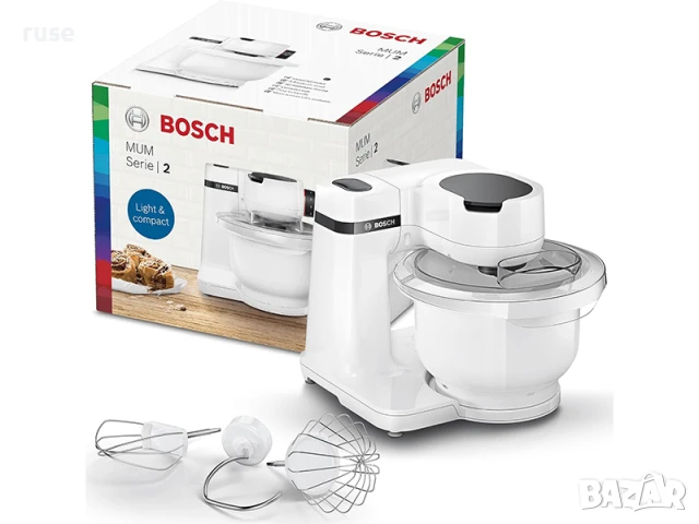 НОВИ! Планетарен миксер кухненски робот Bosch MUMS2AW00 700W