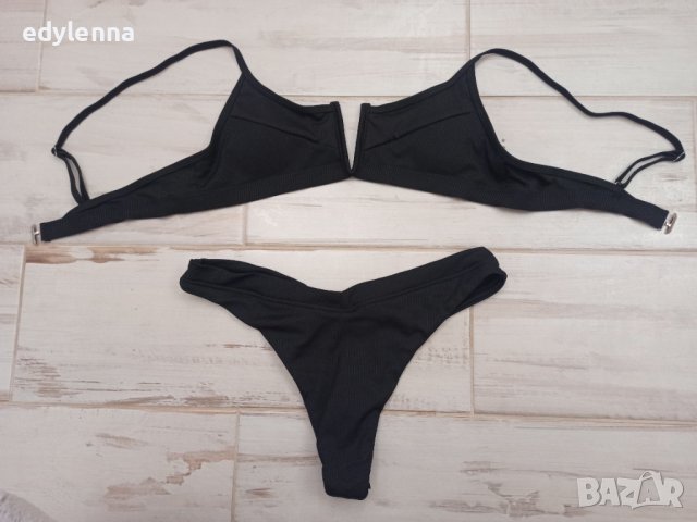 Черен сет бански, снимка 4 - Бански костюми - 43511301