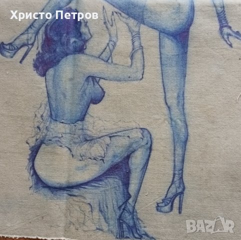 РИСУНКА ОТ КАЗАРМЕНИЯ АРЕСТ - ЕРОТИКА БГ АВТОР ПОДПИСАНА, снимка 4 - Картини - 38862605