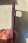 *Оригинал* Magsafe Кожен калъф Алкантара iphone 13 pro цвят Deep Purple, снимка 6