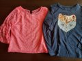детски блузи за момиче, 2 броя, общо 9лв, снимка 1 - Детски Блузи и туники - 40746565
