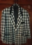 Ново Дамско Стилно Карирано Сако XL , снимка 1