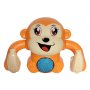 Бебешка играчка търкаляща се маймунка, дистанционно управление чрез пляскане, снимка 2
