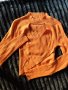 Чисто нова оранжева блузка, снимка 1 - Блузи с дълъг ръкав и пуловери - 43559857