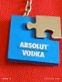 Винтидж ключодържател VODKA ABSOLUT за КОЛЕКЦИЯ ДЕКОРАЦИЯ 38058, снимка 2