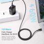 Кабел USB C към USB C 60W PD/QC3.0 20V/3A - бързо зареждане , снимка 7