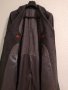 Мъжко зимно палто тъмно сиво каре, висококачествен вълнен плат XL 54, снимка 4