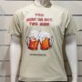 Нова мъжка тениска с трансферен печат Two Beer or not Two Beer, бири, алкохол, снимка 10