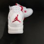 Nike Air Jordan retro 4 Metalic Red Нови оригинални обувки 42 Маратонки Кецове размер номер 42 Найк, снимка 9