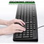 Клавиатура USB кабел 104 клавиша / 302, снимка 3