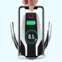 Поставка за телефон с вградено безжично зарядно за кола Smart sensor s6, снимка 8