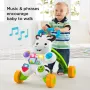 Бебешка проходилка Уолкър Зебра Fisher Price Музикална , снимка 5