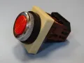 команден бутон FUJI Electric AH25-F push button switch red, снимка 2