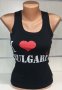 Нов дамски черен потник с трансферен печат I Love Bulgaria (Аз обичам България), снимка 7