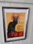 ретро постер с черна котка, снимка 4