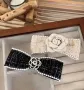 Френски ретро Шноли фиби щипки за коса от букле Chanel , снимка 1