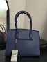 Дамска чанта, тип куфарче, тъмносиня. 26лв., снимка 7