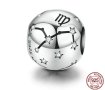  Сребърен талисман за гривна Пандора Зодия Дева Модел 073 , снимка 1 - Гривни - 43275865