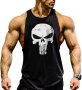 NEW! Мъжки FITNESS потници THE PUNISHER! Или с ТВОЯ идея!