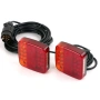 Комплект магнитни 16 LED задни светлини за ремарке, 12V, с кабел 10 м, 7 пинов, снимка 6