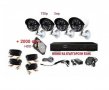 2000gb хард + камери + DVR + кабели - Видеонаблюдение пълен комплект, снимка 1 - Комплекти за видеонаблюдение - 33253919
