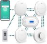Нова Безжична взаимосвързана Wifi аларма за дим Дом , снимка 1 - Други стоки за дома - 43263972