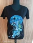 Тениска с син октопод, снимка 1
