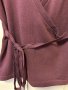 Нов сет от ефирна блуза и жилетка с коланче Gap, р-р S, снимка 6