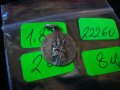 СРЕБЪРНА или ПОСРЕБРЕНА ИКОНКА ФРАНЦИЯ КАТОЛИЧЕСКА РЯДКА ДВУСТРАННА 22260, снимка 7