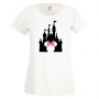 Дамска тениска Minnie Head Disney Castle Подарък,Изненада,Рожден ден,, снимка 9