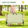 Сгъваем къмпинг стол Outsunny с 2 места и поставка за чаши, 141 x 67 x 80 см, снимка 8